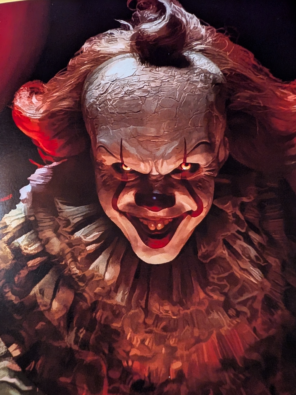 IT "PENNYWISE" BIG IV ART BOOK LTD 40 NEW